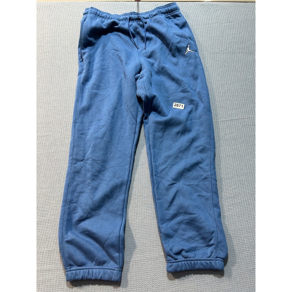 Jordan Flight Fleece Joggers Womens Sz‎ L Blue